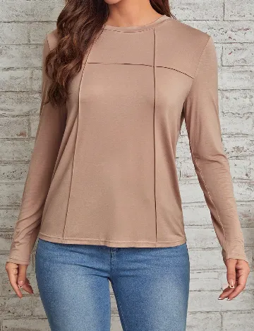 Bluza Emery Rose, crem Crem