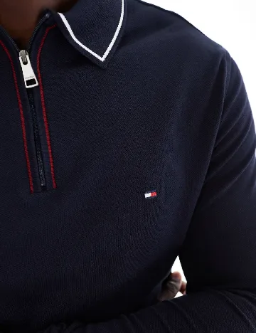 Bluza Tommy Hilfiger, bleumarin Albastru