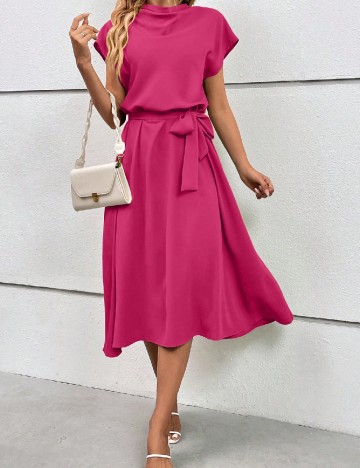 Rochie medie SHEIN, roz