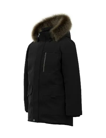 Geaca Name It, negru Negru