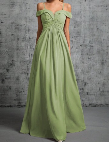 Rochie lunga SHEIN, verde