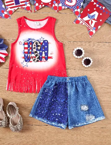 Compleu Shein Kids, mix culori Mix culori