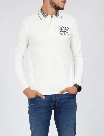 Bluza Tommy Hilfiger, alb Alb