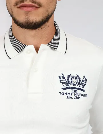 Bluza Tommy Hilfiger, alb Alb