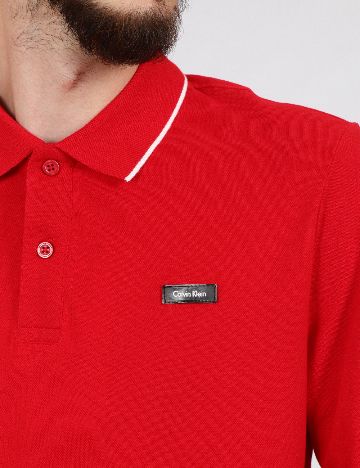Bluza Calvin Klein, rosu