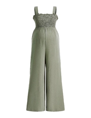 Salopeta SHEIN Maternity, verde