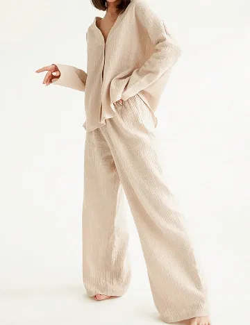 Pijama SHEIN, crem Crem