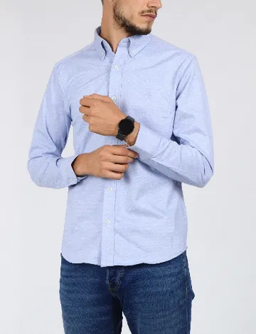 Camasa Polo Ralph Lauren, bleu Albastru
