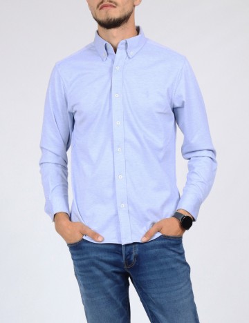 Camasa Polo Ralph Lauren, bleu