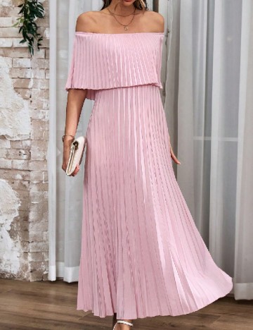 Rochie lunga SHEIN, roz