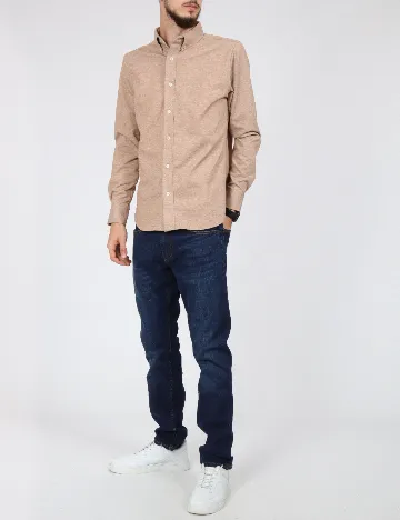 Camasa Polo Ralph Lauren, maro deschis Maro