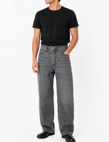Blugi Jack&Jones, gri inchis