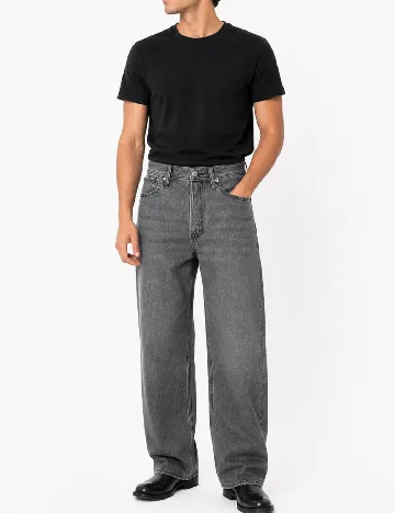 Blugi Jack&Jones, gri inchis
