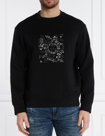 Bluza Emporio Armani, negru