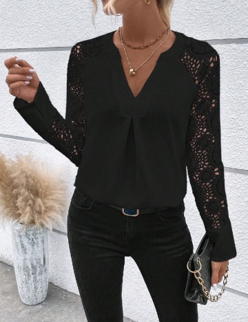 Bluza SHEIN, negru