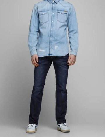 Blugi Jack&Jones, bleumarin