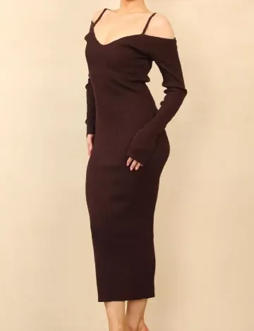 Rochie lunga ASOS, maro Maro
