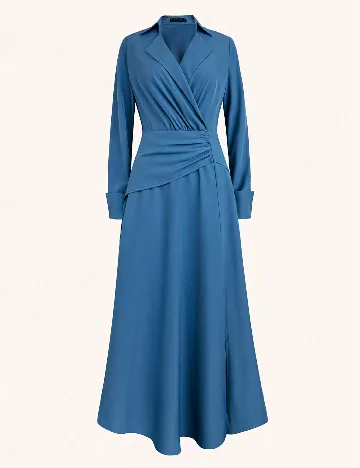 Rochie lunga SHEIN, albastru Albastru