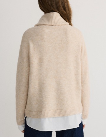 Pulover Reserved, crem