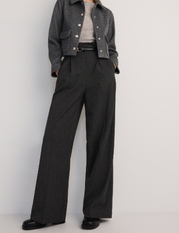 Pantaloni Reserved, gri