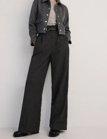 Pantaloni Reserved, gri Gri