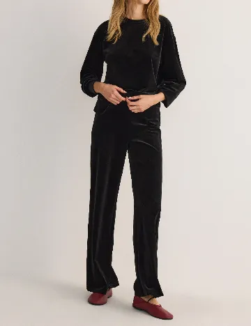 Bluza Reserved, negru Negru