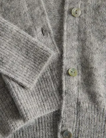 Cardigan Reserved, gri Gri