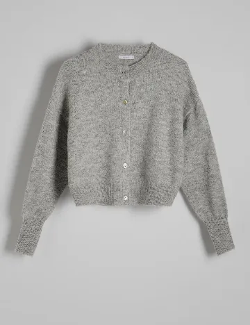 Cardigan Reserved, gri Gri
