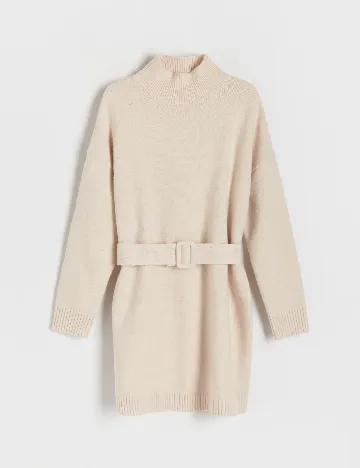 Rochie scurta Reserved, crem Crem
