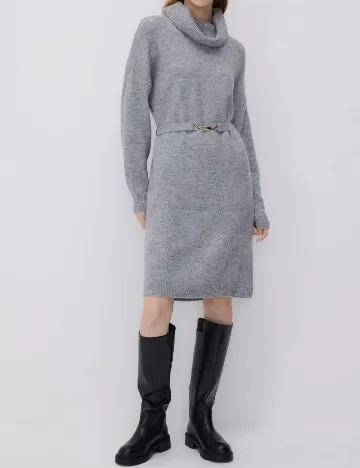 Rochie scurta Reserved, gri Gri