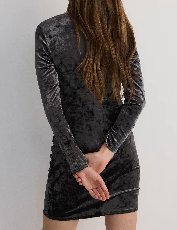 Rochie scurta Reserved, gri Gri
