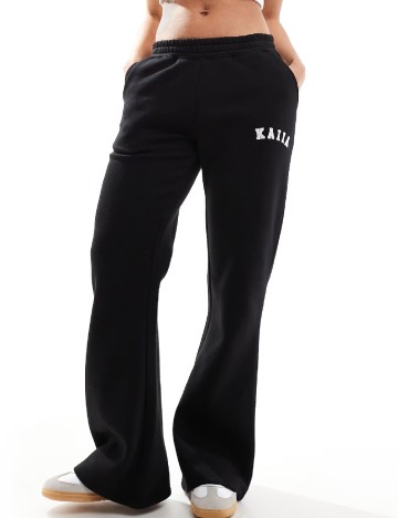 Pantaloni Kaiia, negru