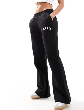 Pantaloni Kaiia, negru