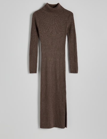 Rochie medie Reserved, maro