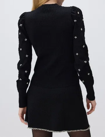 Bluza Reserved, negru Negru