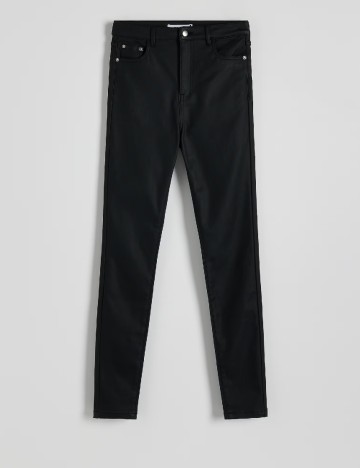 Pantaloni Reserved, negru