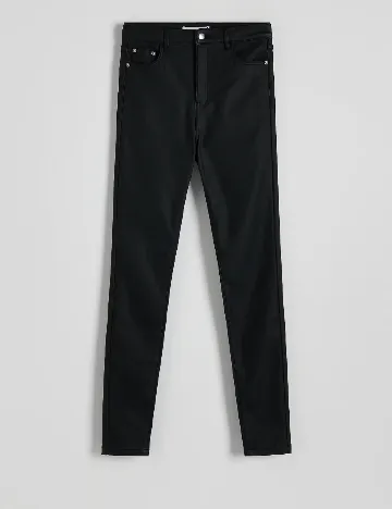 Pantaloni Reserved, negru Negru