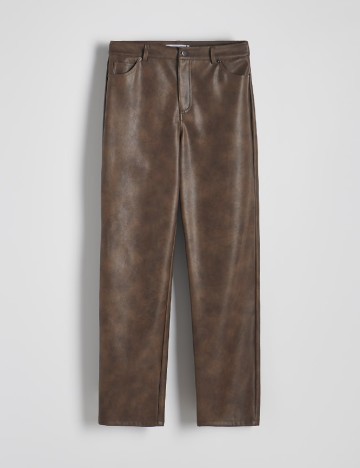Pantaloni Reserved, maro