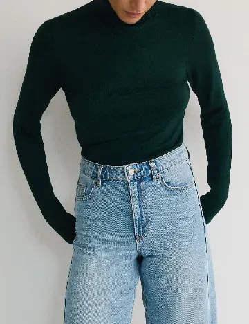 Bluza Reserved, verde Verde