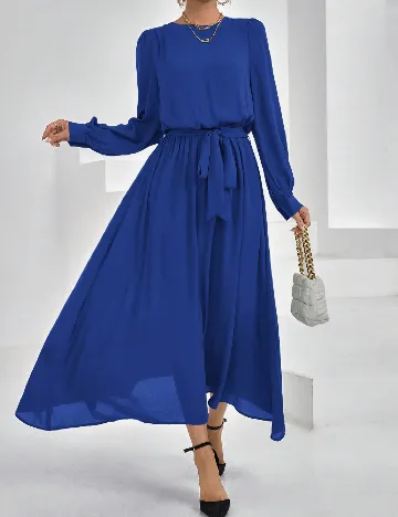 Rochie lunga SHEIN, albastru Albastru