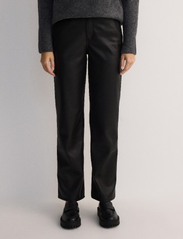 Pantaloni Reserved, negru