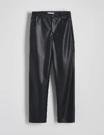 Pantaloni Reserved, negru Negru