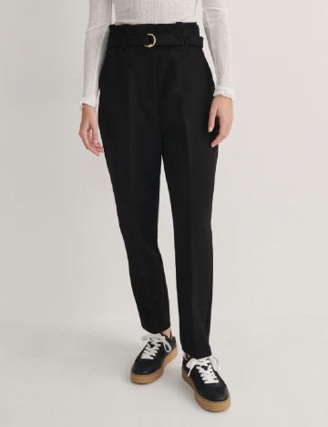 Pantaloni Reserved, negru