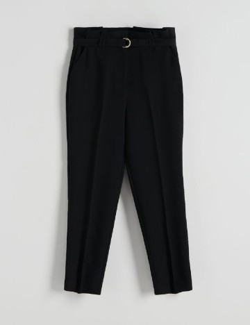 Pantaloni Reserved, negru
