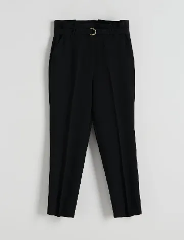Pantaloni Reserved, negru Negru