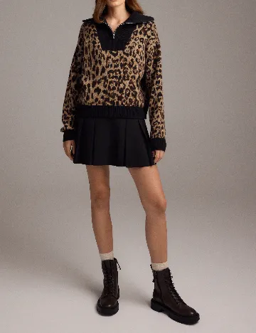 Pulover Reserved, animal print Animal print