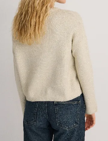 Bluza Reserved, crem Crem