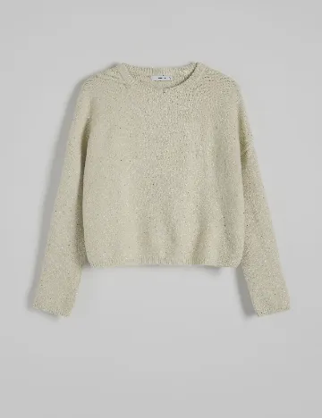 Bluza Reserved, crem Crem
