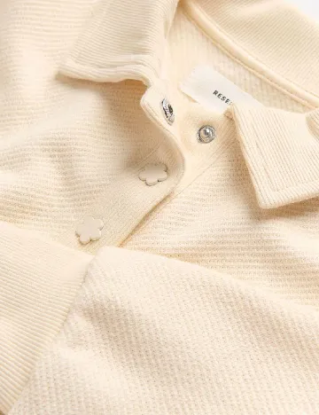 Bluza Reserved, crem Crem