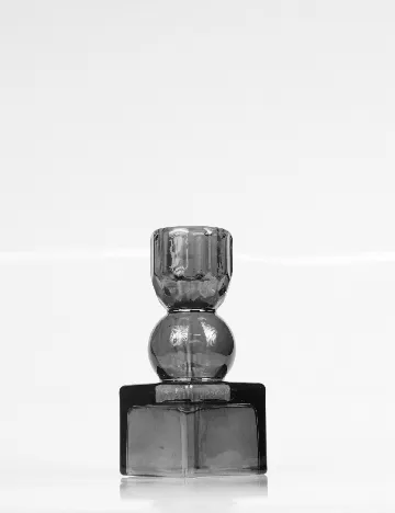 Suport lumanare Home Accents, negru Negru
